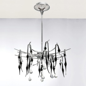 Cygnet Crystal Ceiling Lights Diyas Flush Crystal Fittings